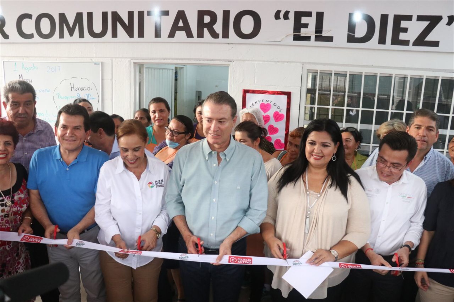 Inaugura Gobernador comedor comunitario en campo El Diez