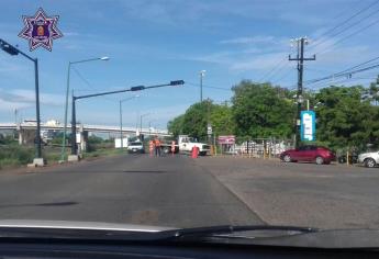 Cierran a la circulación la Federalismo a la altura de campo de golf