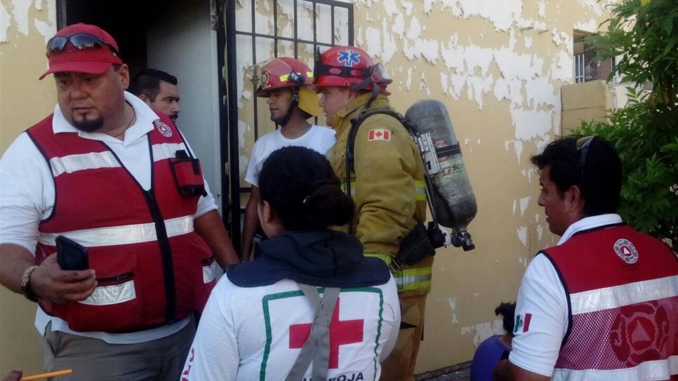 Un lesionado tras incendio en una vivienda de Culiacán