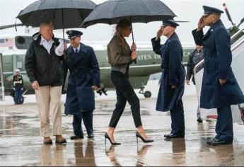 Trump llega a Texas para conocer la devastación que causó Harvey