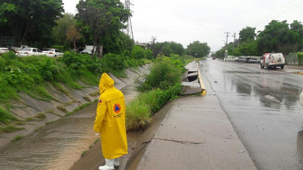 Sin reporte de inundaciones en Culiacán