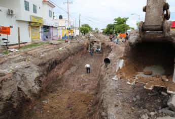 Anuncian cierre de calles por obras del Colector Pluvial Universo