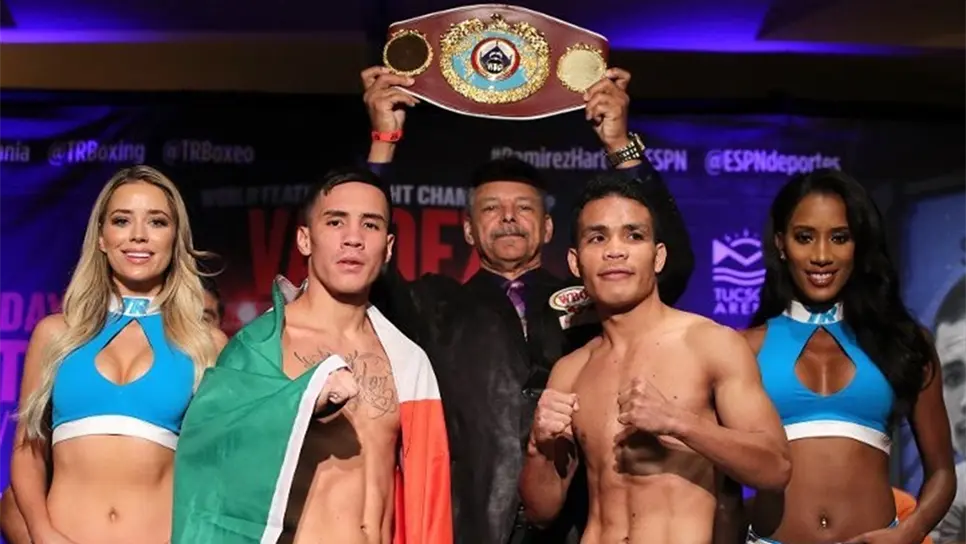 Óscar Valdez y Servania se declaran listos en Tucson