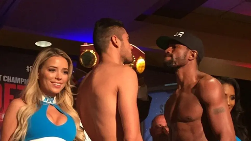 Zurdo Ramírez y Jesse Hart cumplen en la báscula