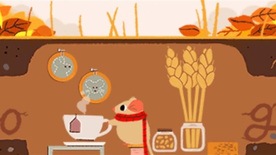 Google celebra la llegada del otoño con doodle interactivo