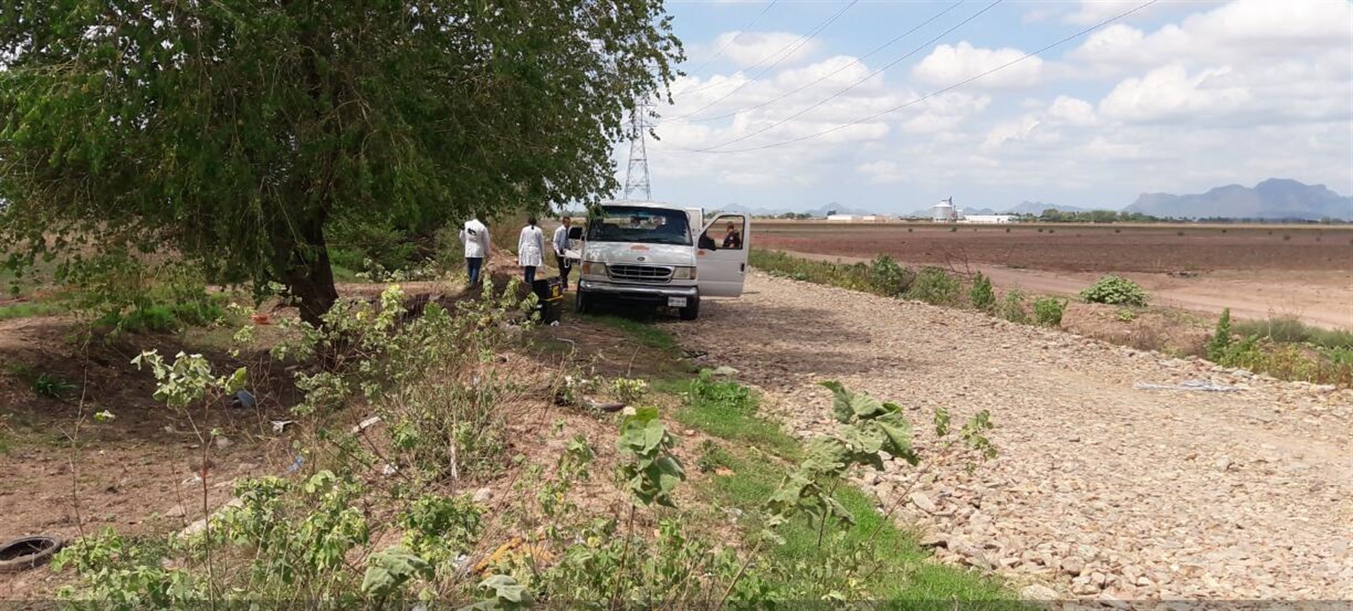 Ejecutado de Compuertas, uno de tres hermanos levantados