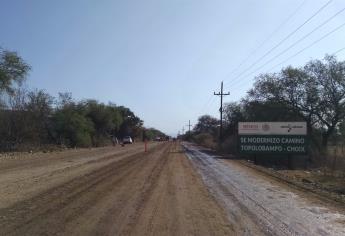 Reclaman estancamiento de la carretera Choix-Bahuichivo