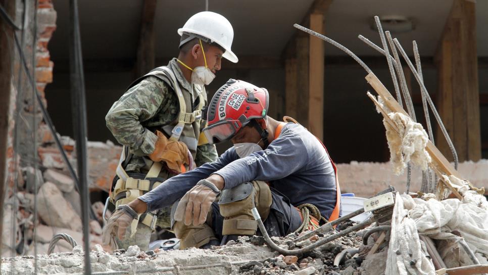 Suman 331 decesos en el país por sismo del 19 de septiembre