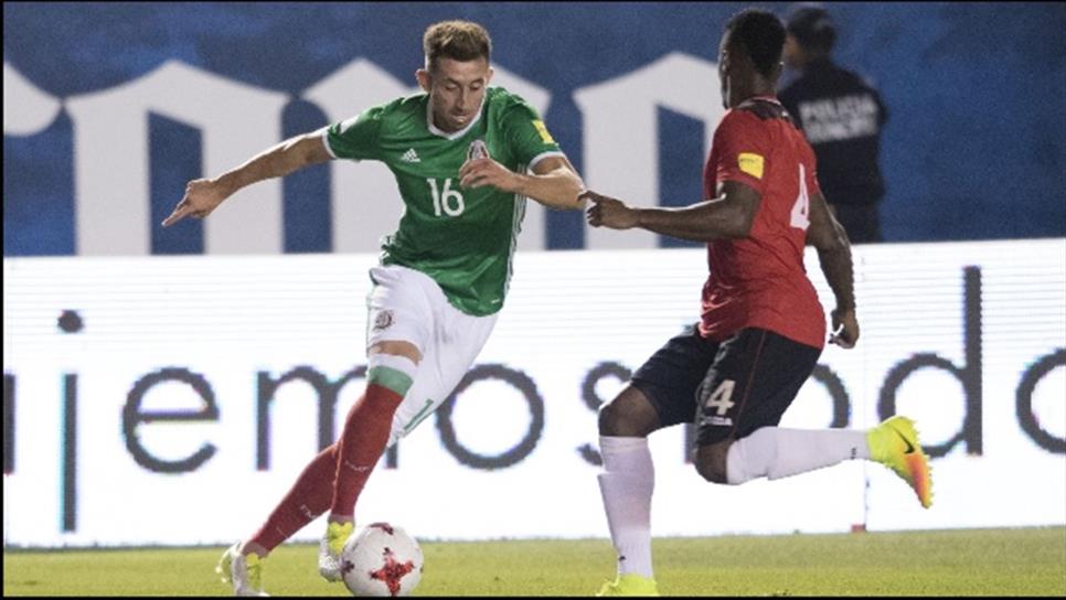 México remonta y supera a Trinidad & Tobago