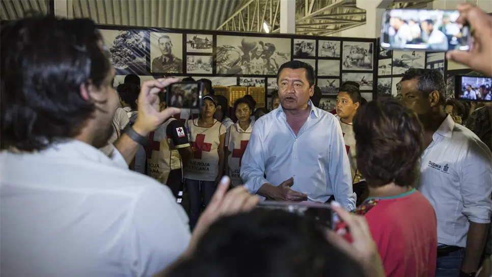 No se tocará un solo centavo del dinero para damnificados: Osorio Chong