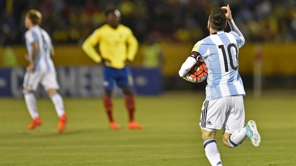 Con triplete de Lio Messi, Argentina está en Rusia 2018