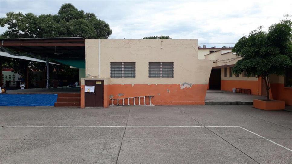 Piden evaluar infraestructura de primaria Ángel Flores en Culiacán