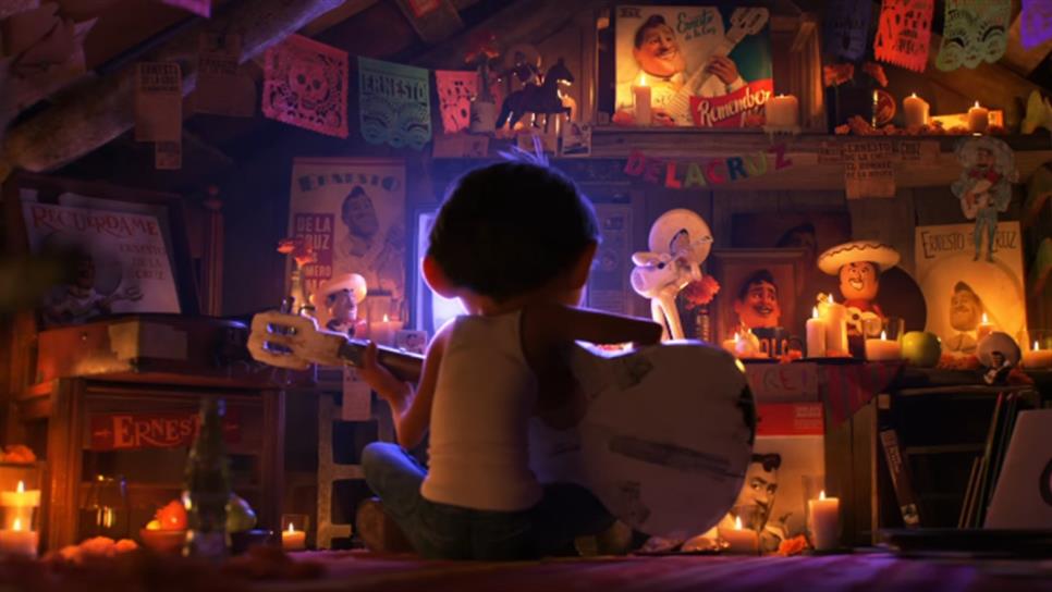 Pixar se viste de Día de Muertos previo al estreno de Coco