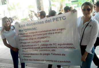 Paran labores en escuelas de tiempo completo