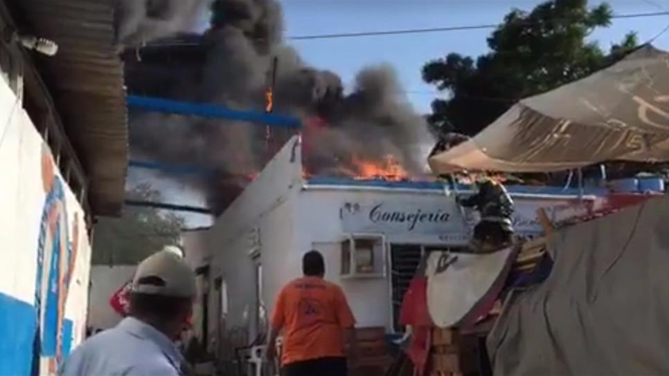 Evacuan centro de rehabilitación tras incendio en Culiacán