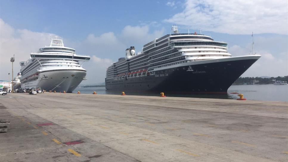 Mazatlán está de fiesta por el arribo de tres cruceros