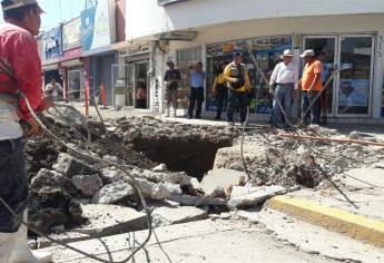 Hallan otro tanque enterrado en la Zona 30, en LosMochis