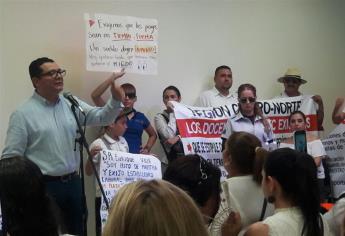 Sin respuesta maestros de tiempo completo; amenazan con manifestarse en la SEPyC