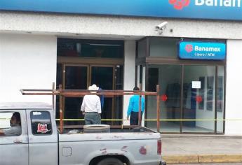 Por logística, cierran bancos en algunas sindicaturas de Culiacán