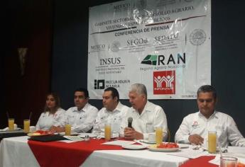 Presentan logros de desarrollo agrario y vivienda en Ahome