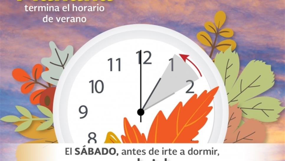 ¿Ya ajustó la hora de su reloj?