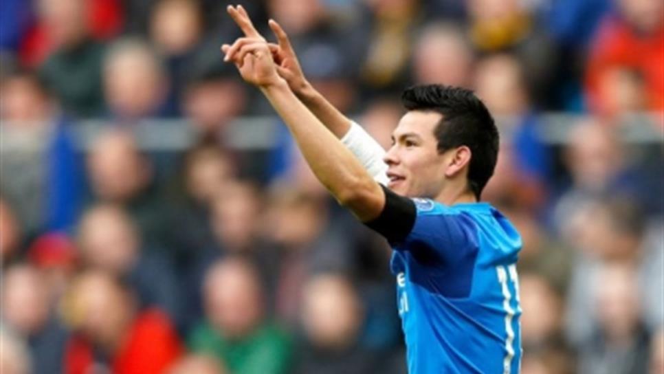 Hirving Lozano, con paso firme