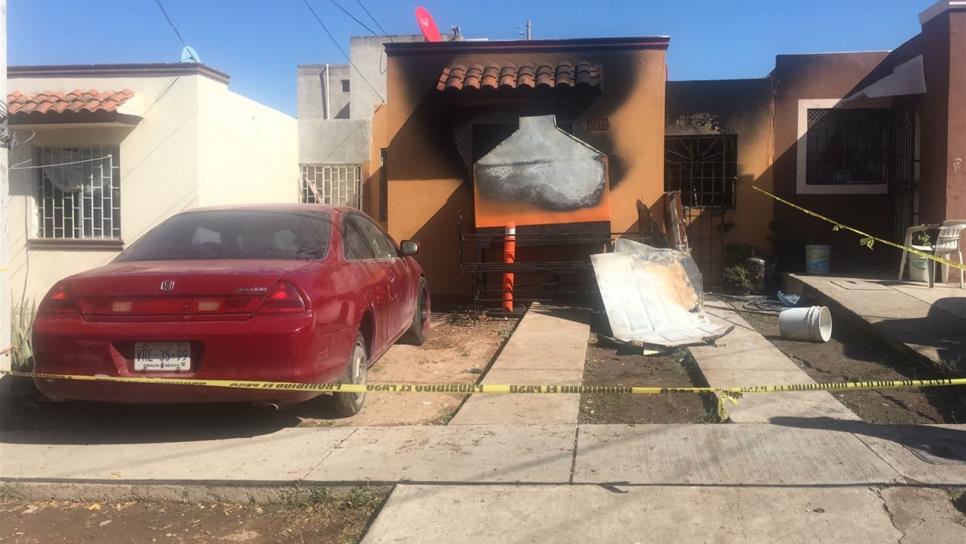 Apoyarán a familia que sufrió incendio en su vivienda