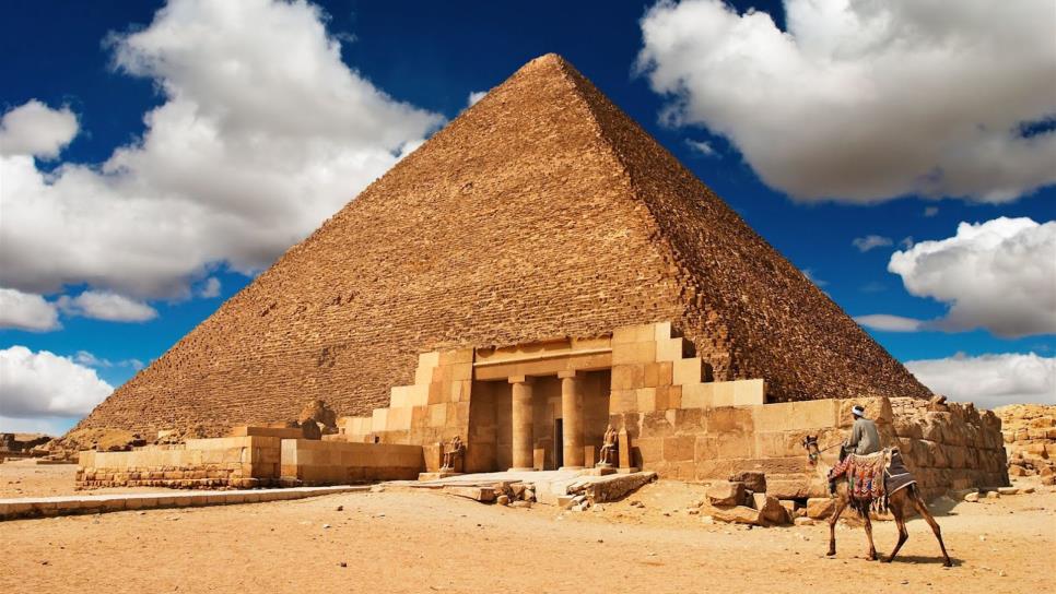 Descubren gran cavidad interna en la Gran Pirámide de Giza