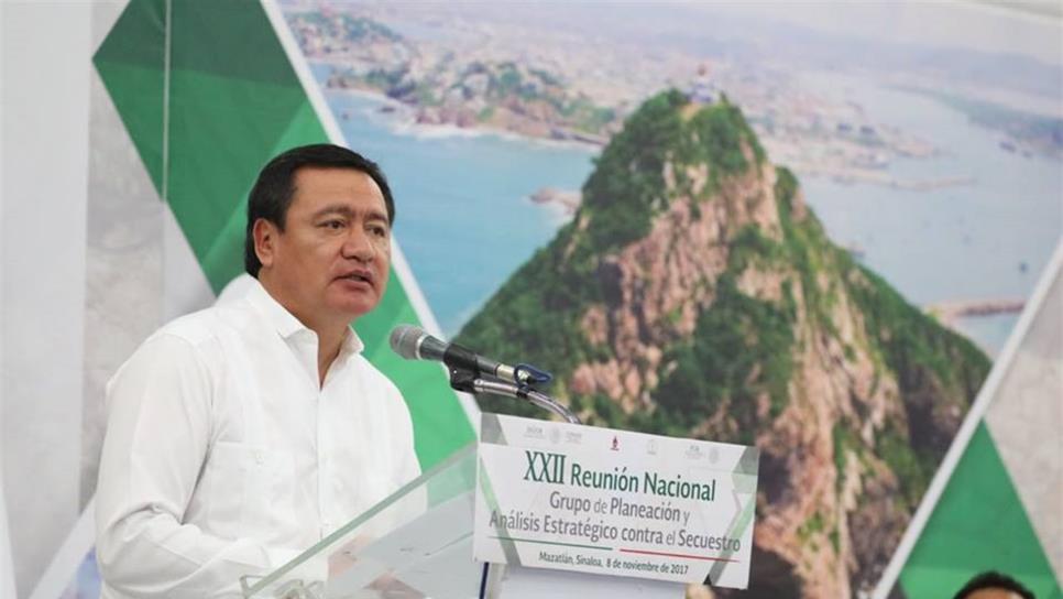 Más de 2 mil mdp se han invertido contra el secuestro: Osorio Chong