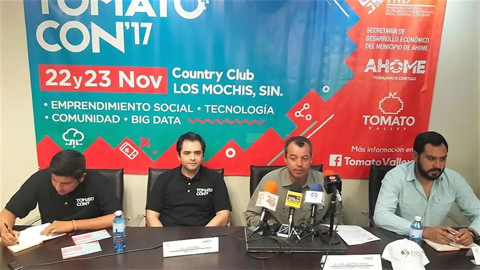 Invitan al TomatoCON 2017 en Los Mochis