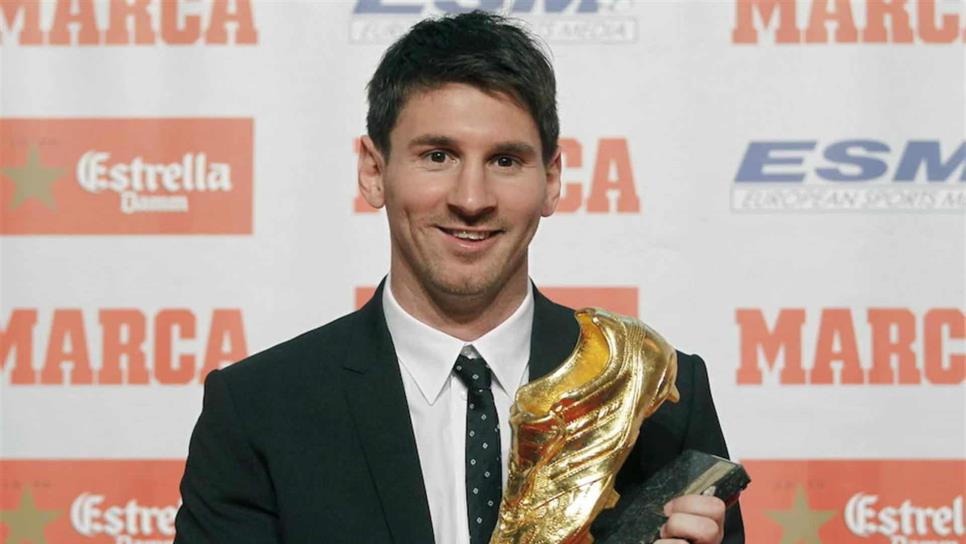Lionel Messi gana su cuarta Bota de Oro Lionel Messi gana su cuarta Bota de Oro