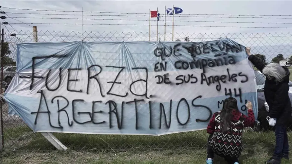 Mensajes enviados por la comunidad argentina.