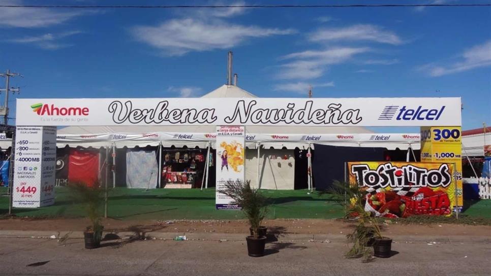 El 8 inauguran la Verbena Navideña de Los Mochis