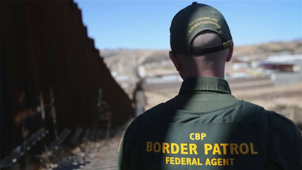 Agente fronterizo (foto temática)