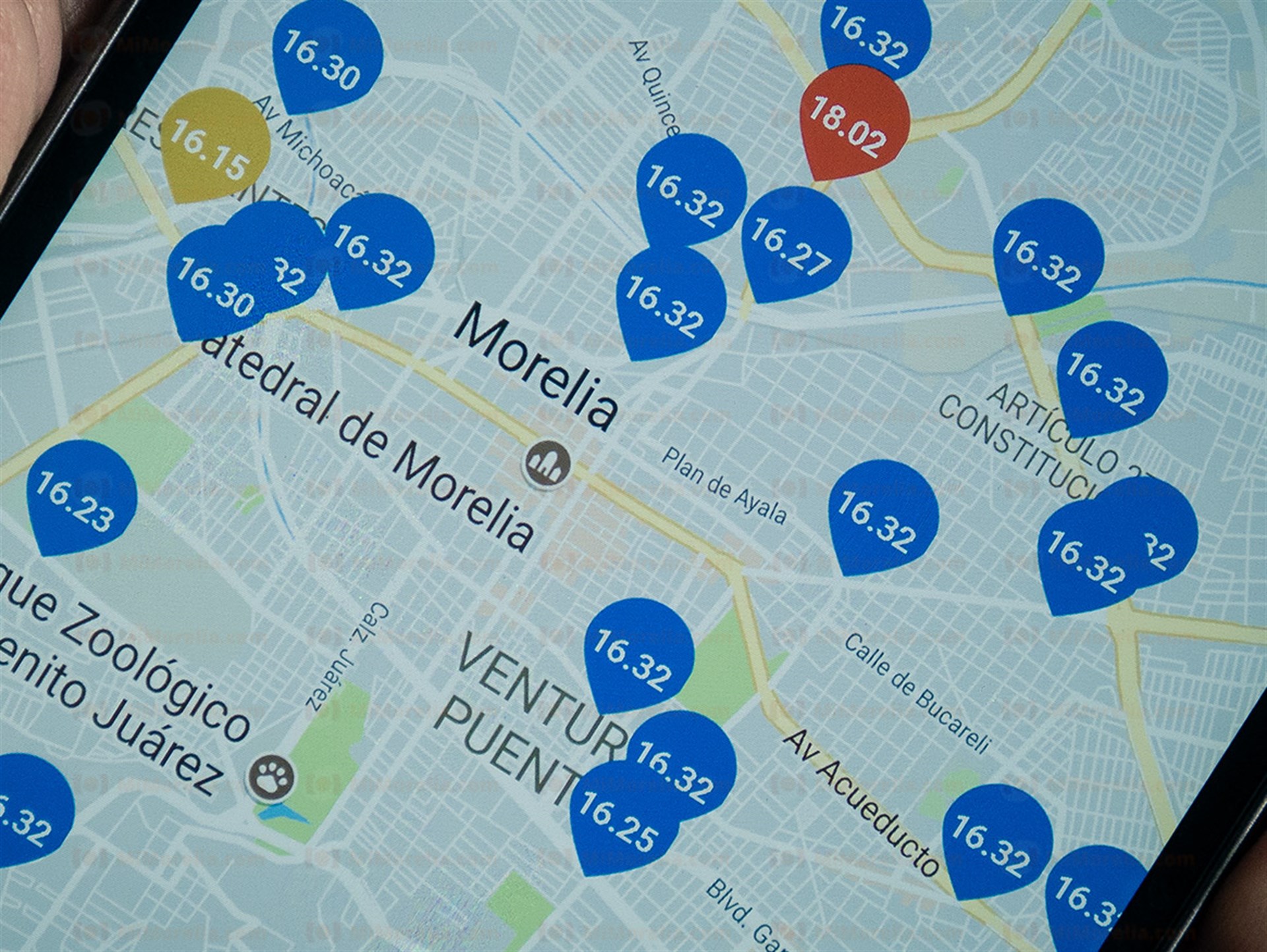 Gasoapp en Morelia.