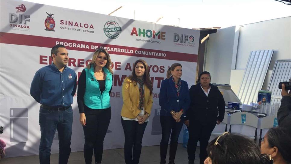 DIF Sinaloa entrega equipo para comedores comunitarios