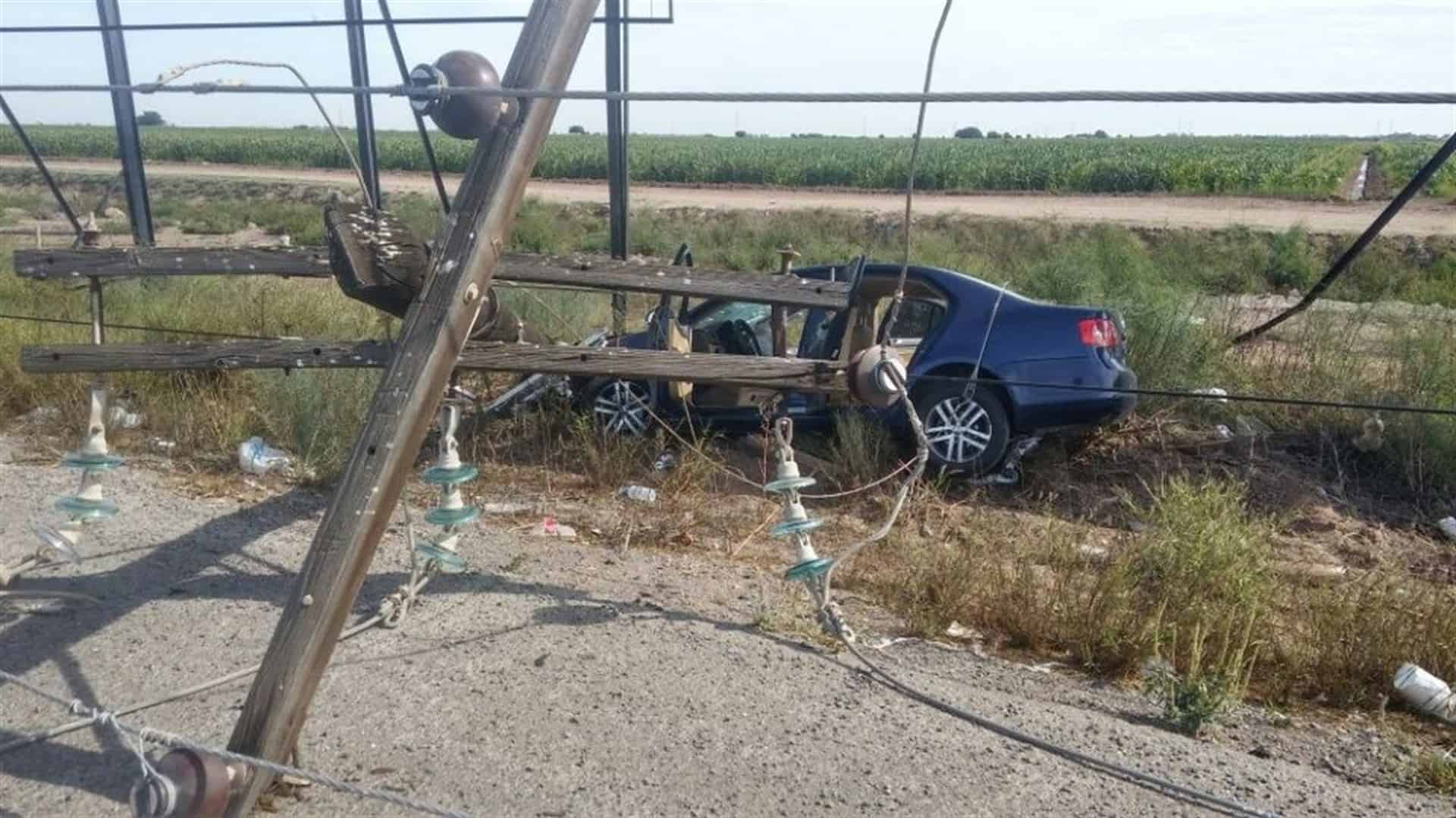 Tres lesionados tras accidente en la Mochis - Topolobampo