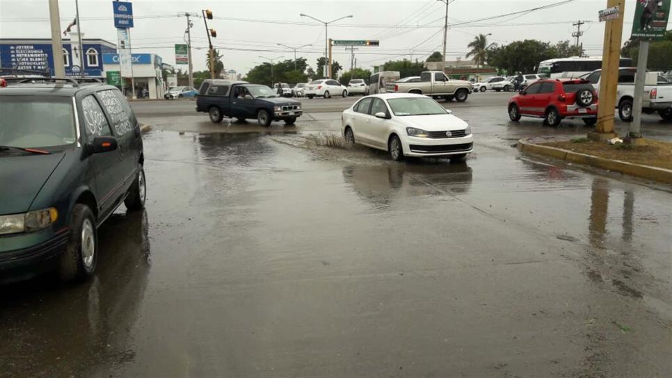 Caen lluvias “equipatas” en el sur de Sinaloa