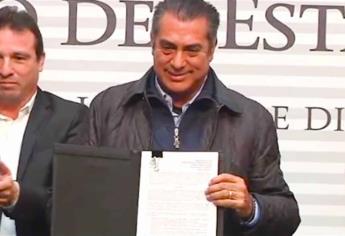 El Bronco solicitará licencia hoy como gobernador