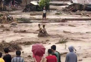 Tormenta tropical deja más de 130 muertos en Filipinas