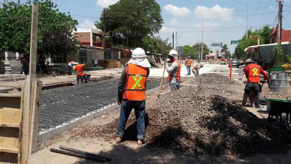 El lunes se reactivan al 100% todas las obras en Ahome