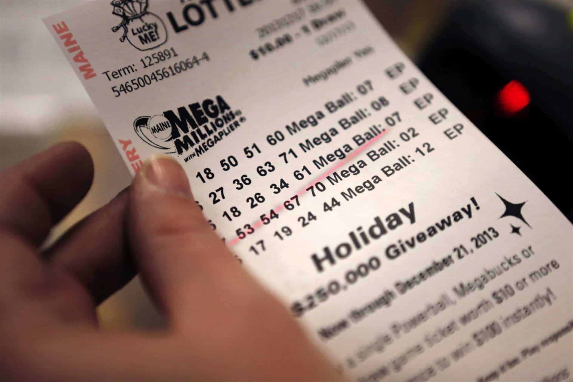 Un solo ganador en lotería Mega Million obtiene premio de 450 mdd en EU