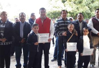 Llevan el Lunes Cívico a primaria de El Guayabo