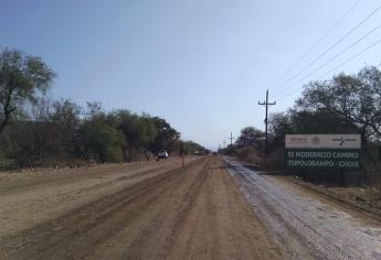 Chihuahua, desinteresado en carretera Choix-Bahuichivo