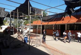 Se quejan que entregarán obra incompleta en la Escuela 4