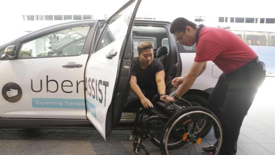 Uber México presenta opción para trasladar a personas con discapacidad