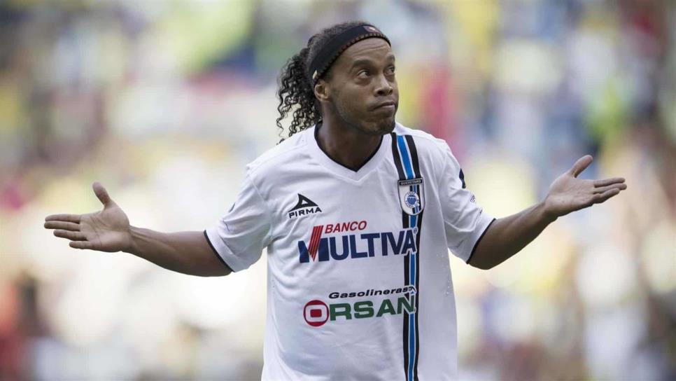 ¡En quiebra! Ronaldinho sólo tiene seis euros en sus cuentas bancarias