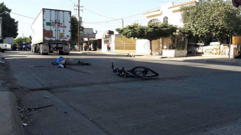 Arrollan y matan a un ciclista en Los Mochis