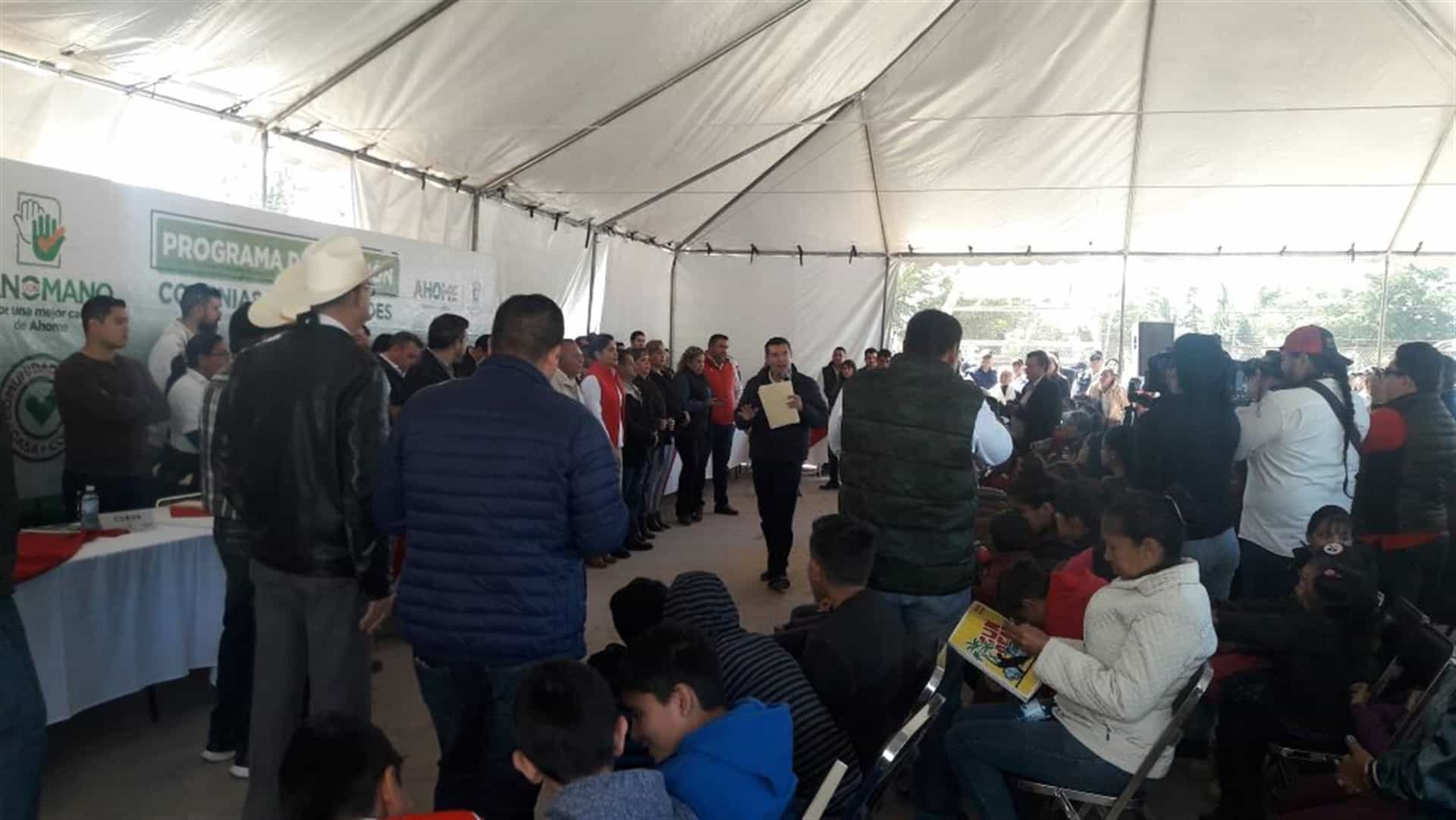 Llevan el “Mano con Mano” a Bachomobampo 1