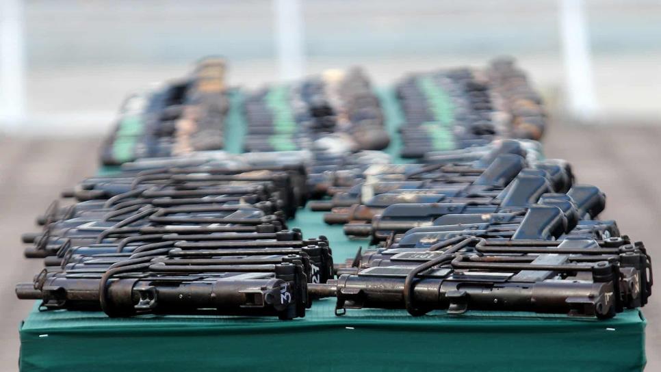 Buscan crear cultura de donación de armas en Sinaloa